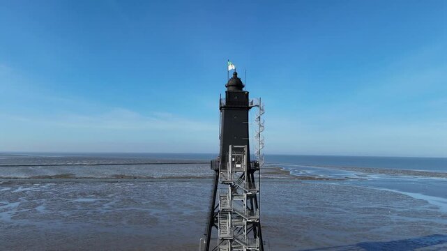 Dorum Neufeld Obereversand mit der DJI Drohne an der Nordsee