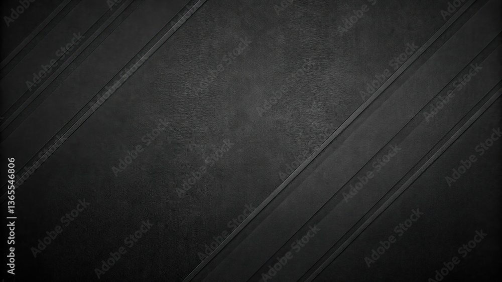 Poster striking textured gray metal design background with diagonal lines and shadows, evoking a modern and