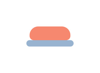 Illustration of an Hygiene Soap Flat Icon