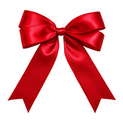 red ribbon bow
