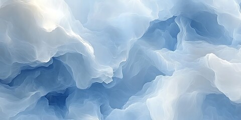 Obraz premium Blue Abstract Cloud Texture.