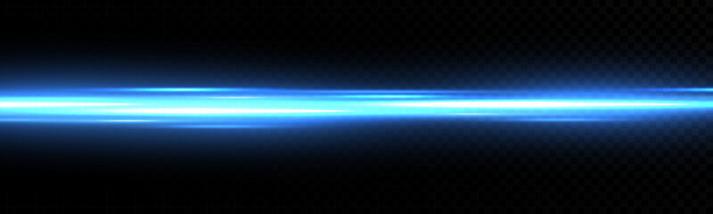 Light blue motion, cyan glowing neon lines.The effect of speed.