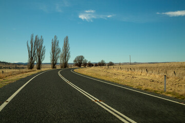 Naklejka premium Interstate highway in New South Wales, Australia