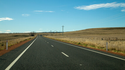 Naklejka premium Interstate highway in New South Wales, Australia