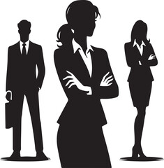business people vector