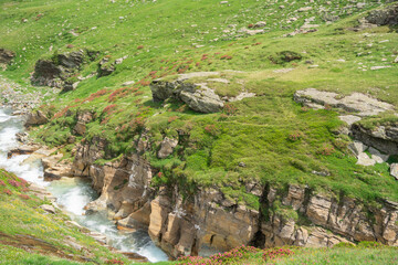 Fototapeta premium Landscape of Alps
