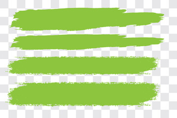 Colorful hand drawn brushes