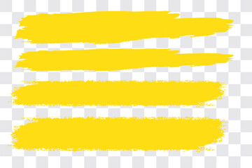 Obraz premium Colorful hand drawn brushes