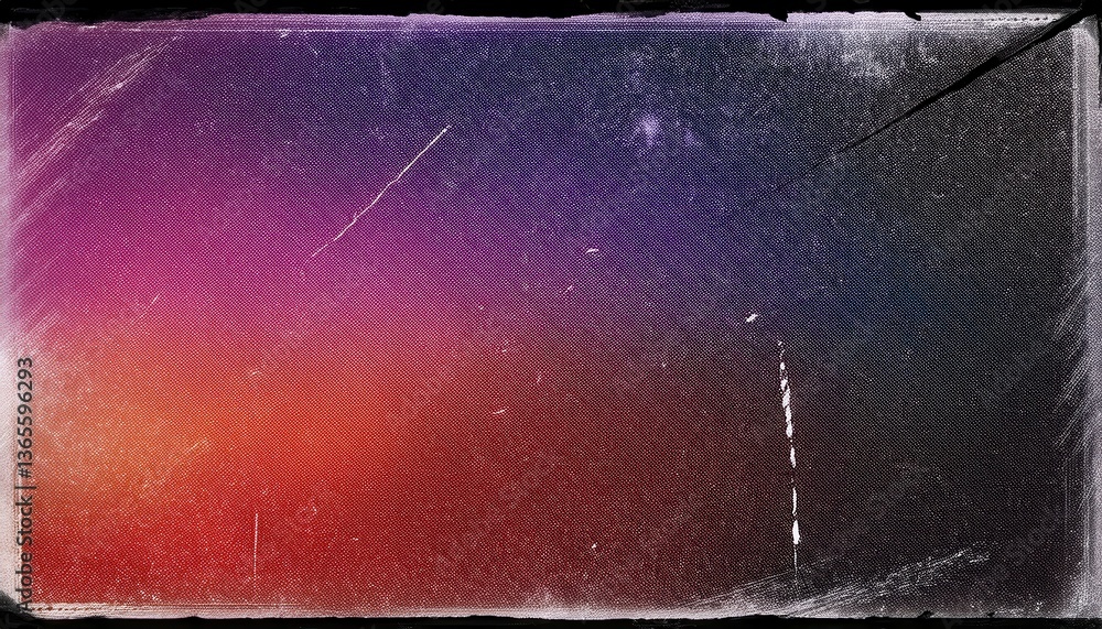 Fototapete grunge textured gradient background with vintage distressed effect, scratched surface and dark edges
