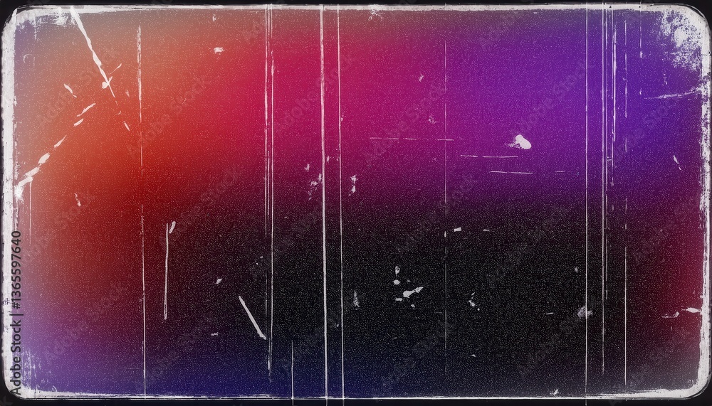 Leinwandbilder grunge textured gradient background with vintage distressed effect, scratched surface and dark edges