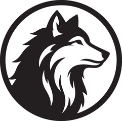 wolf head icon