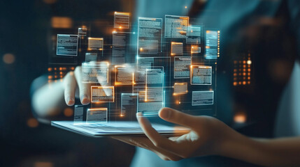 Digital files document system