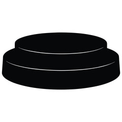 hockey stick isolated on white background