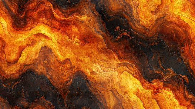 Macro Shot of Exotic Cocobolo Wood Texture with Deep Orange Hues
