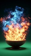 Fiery Bowl, Mystic Flames
