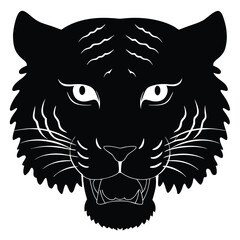 vector illustration of a tiger
