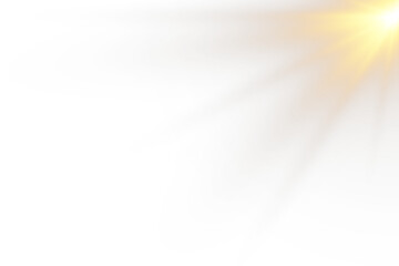 Luminous Summer Shine Effect PNG