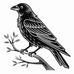 Canary black silhouette icon vector
