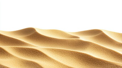 Soft golden sand dunes with gentle light reflection