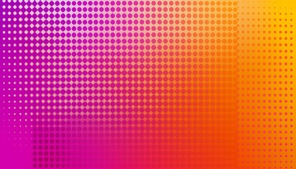 Fototapeta premium Abstract Purple Orange Dot Background.