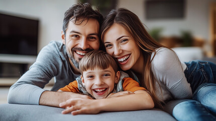 Fototapeta premium From silly dance-offs to baking disasters turned fun, our home is always full of joy when we're together.