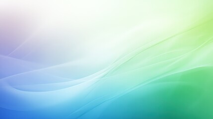 Abstract, serene watercolor gradient with soft pastel blues and greens, blending