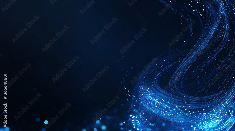Aufkleber digital flow: capturing the essence of technological innovation through a mesmerizing display of vib