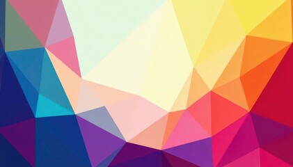 Obraz premium Geometric abstract design with vibrant colors , art, vector