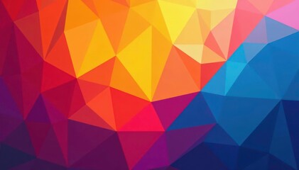 Fototapeta premium Geometric abstract shapes, vibrant color blocks , shapes, background