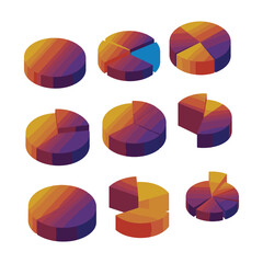 Obraz premium Magnetic abstract icon portraying surreal fluid illusions with soft organic transitions in a polished digital illustration