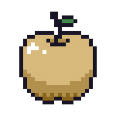 Obraz premium 梨のピクセルアート