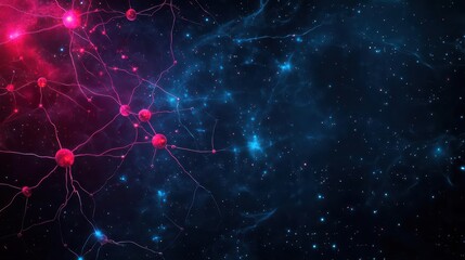 Intricate Network of Neurons in the Human Brain Highlighting Connections and Signals with a Focus on Synapses and Neural Activity in a Scientific Context