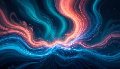 Fototapeta premium Aurora Waves of Eternity