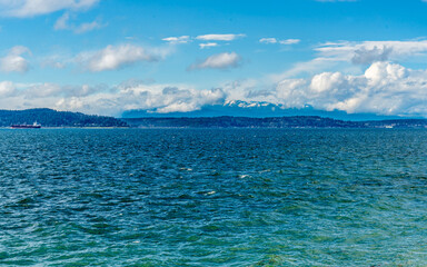 Puget Sound Mountain Landscape