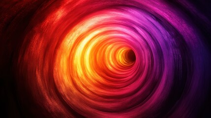 Colorful swirling tunnel, abstract background, digital art, website design (1)