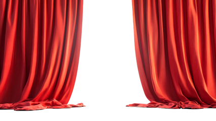 red curtains - PNG