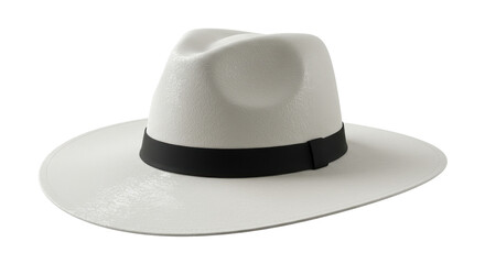 Isolated white hat
