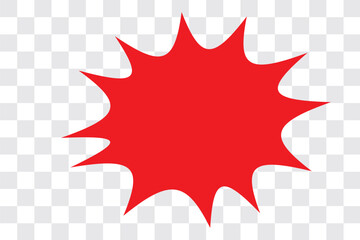 White speech bubble in flat design, chatting box, message box icon. Balloon doodle style of thinking sign symbol. Speech bubble isolated on background.