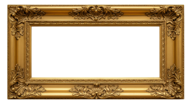 gold picture frame