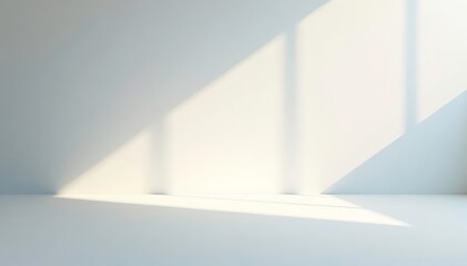 Obraz premium Soft, diffused light on pristine white surface, macro, bright, close-up