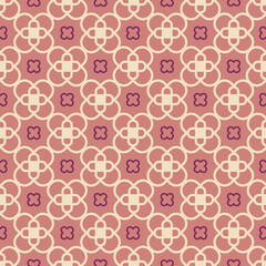 Multicoloured ellipse overlapping seamless pattern. Circle geometric overlapping line lattice. Design for textiles, cards, stationery, phone cases, paper gifts, wallpaper, and wrapping.