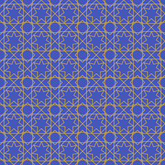 Abstract seamless geometric pattern. Regular tiled ornament of rounder squares overlaping. Geometric background for fabric, scarves, cards, scrapbooks, wrapping paper, textiles and stationery.