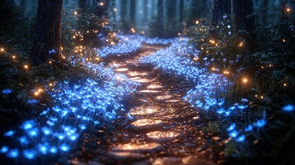 Obraz premium Here's the responseEnchanted Forest Path