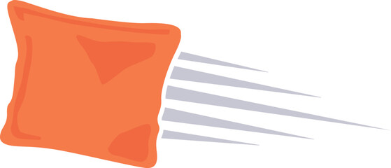 Beanbag Cornhole Game Illustration Vector