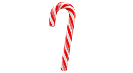 Isolated Candy Cane