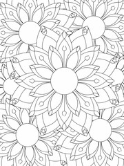 new flower design for pattern