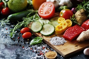 Low Sodium Diet. Health-focused dietary plan to reduce salt intake for a healthier lifestyle