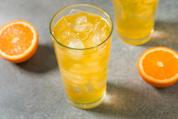 Sweet Bubbly Refreshing Orange Soda