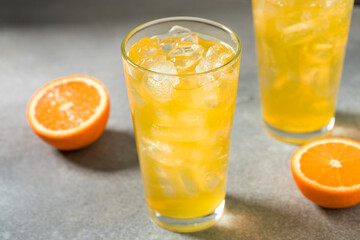 Sweet Bubbly Refreshing Orange Soda