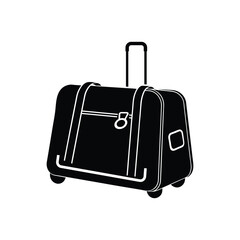 suitcase with luggage, Travel Bag Vector Design, Open Travel Suitcase Vector